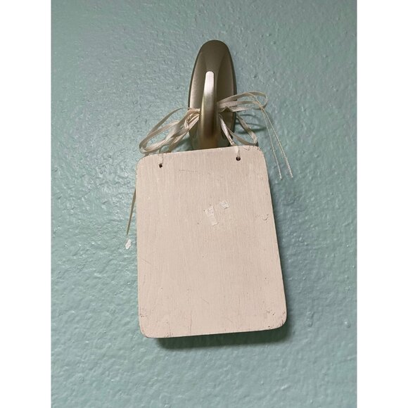 Handmade Prayer Quote‎ Wood Sign with Hearts and Tie String - Picture 4 of 8